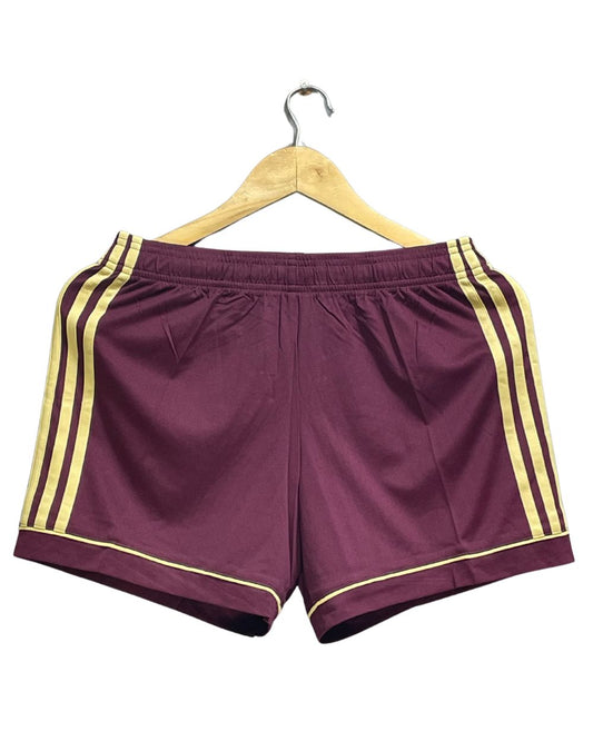 Adidas Maroon Jeans Short For Women Small