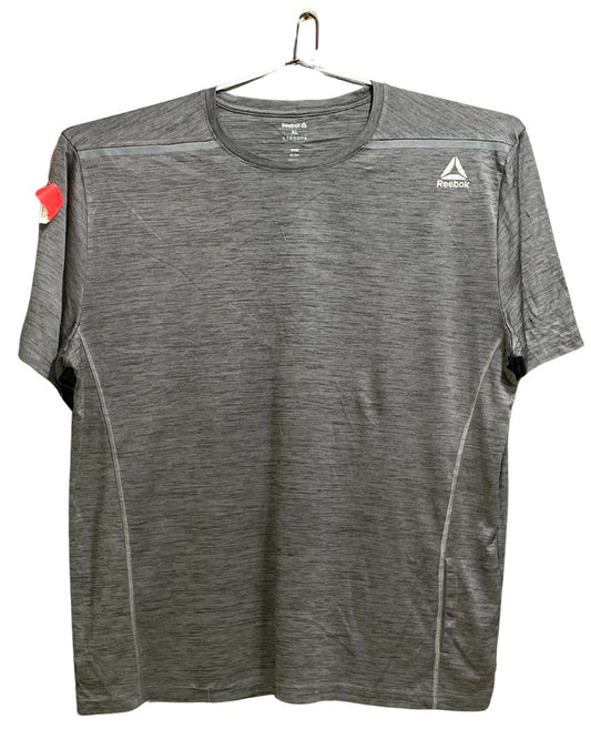 Reebok Gray Sports For Men T Shirt X Large