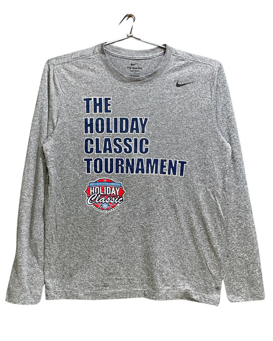 Nike The Tee Gray Sports For Men T Shirt Large