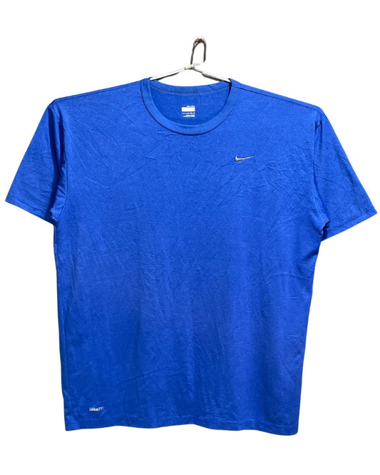 Nike Blue Sports For Men T Shirt Large