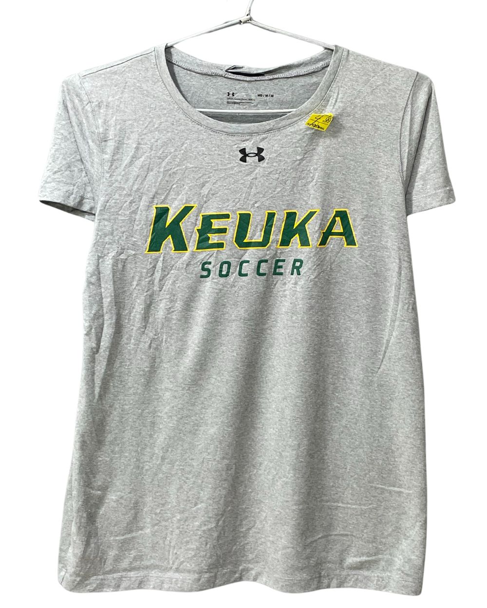 Under Armour Gray Sport For Women T Shirt Medium