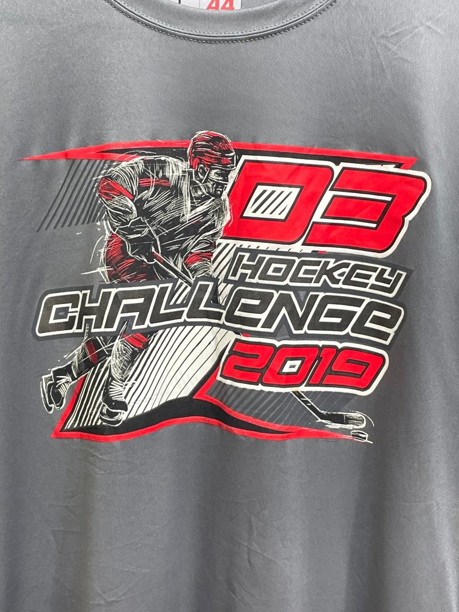 A4 Gray Sports For Men T Shirt Large - Preloved Labels