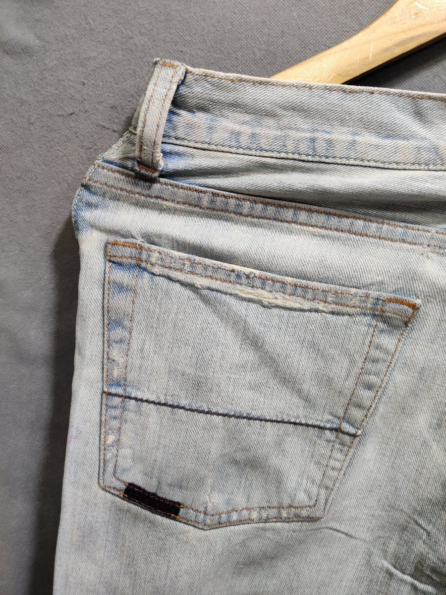 Abercrombie & Fitch Blue Denim Jeans For Men XS - Preloved Labels