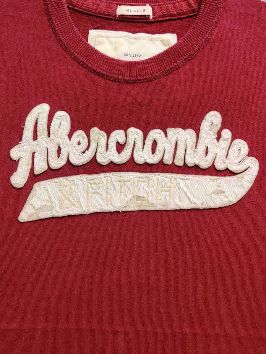 Abercrombie & Fitch Branded Original Cotton T Shirt For Men - Preloved Labels