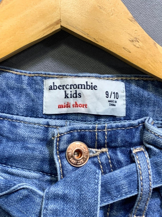 Abercrombie & Fitch Branded Original Denim Short For Kids - Preloved Labels