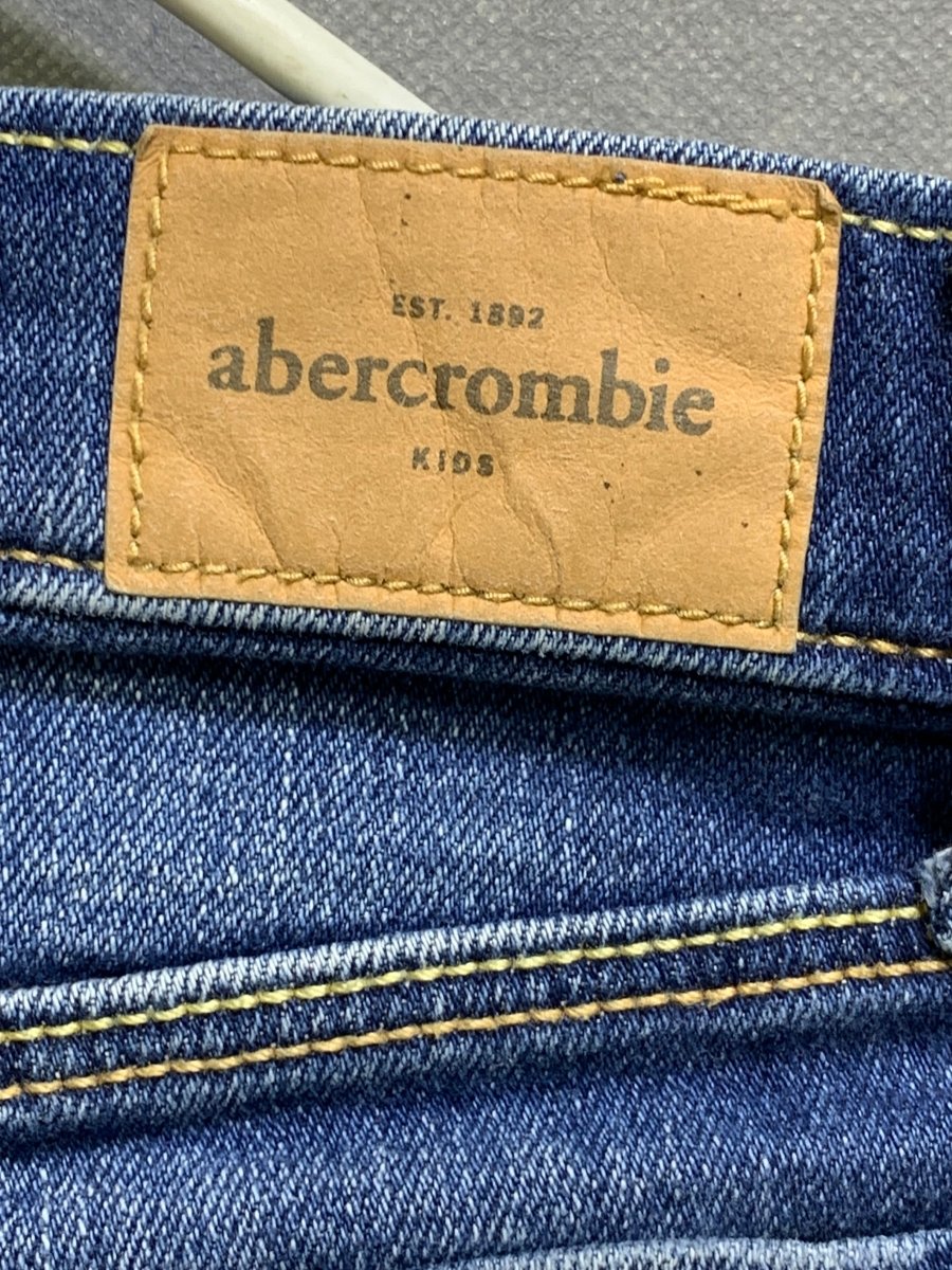 Abercrombie & Fitch Branded Original Denim Short For Kids - Preloved Labels