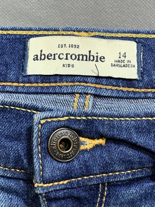 Abercrombie & Fitch Branded Original Denim Short For Kids - Preloved Labels