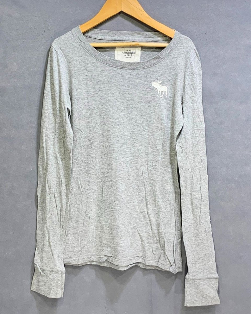 Abercrombie & Fitch Branded Original For Cotton Women T Shirt - Preloved Labels