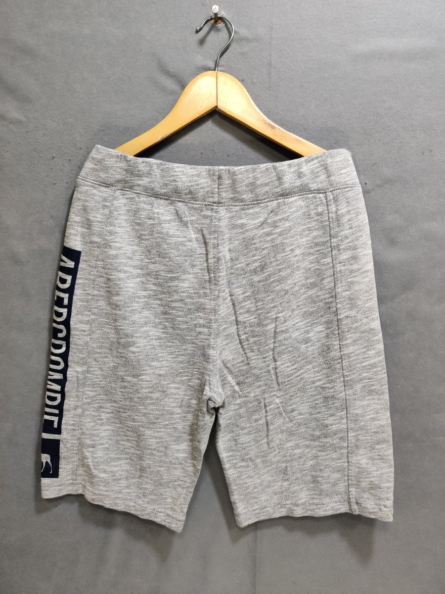Abercrombie & Fitch Gray Cotton Short For Men X Small - Preloved Labels