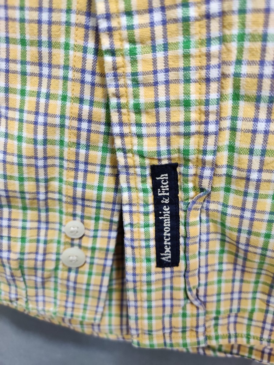 Abercrombie & Fitch Multi Cotton Shirt For Men XX Large - Preloved Labels