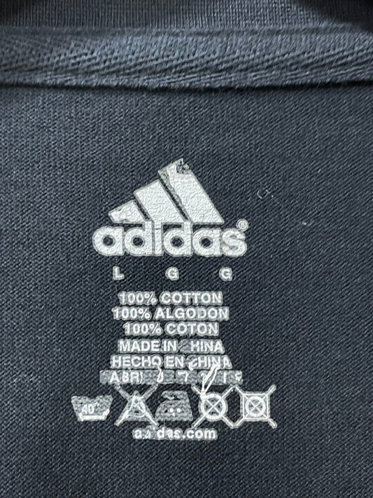 Adidas Black Cotton T Shirt For Men Large - Preloved Labels