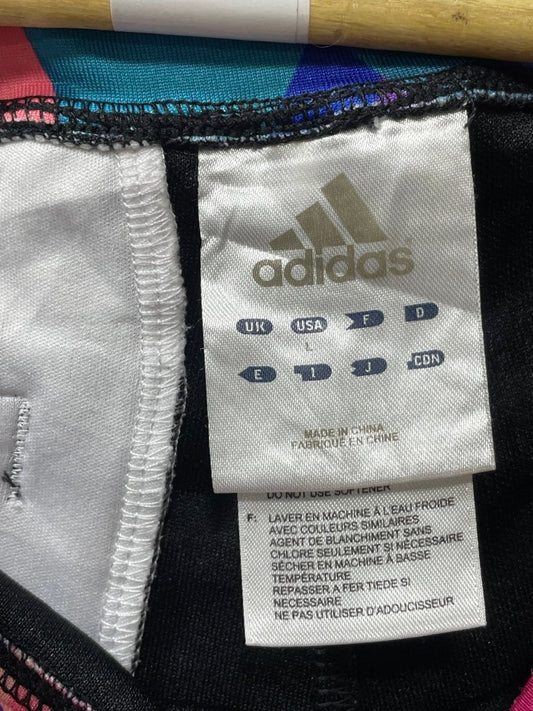 Adidas Black Polyester Short For Women L - Preloved Labels