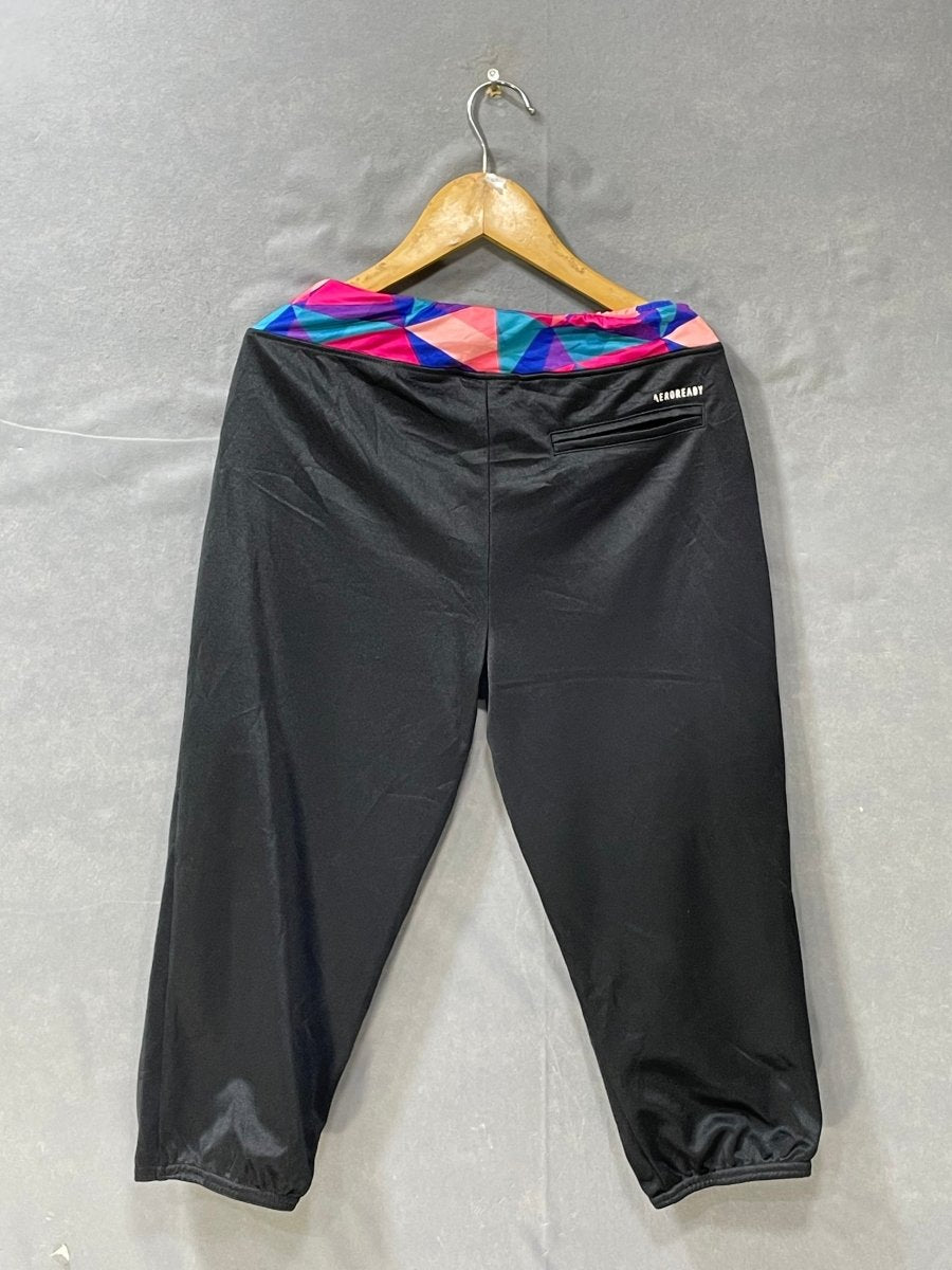 Adidas Black Polyester Short For Women L - Preloved Labels