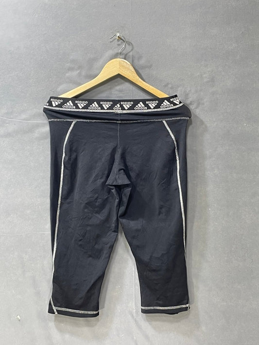 Adidas Black Sport Gym Short For Women M - Preloved Labels