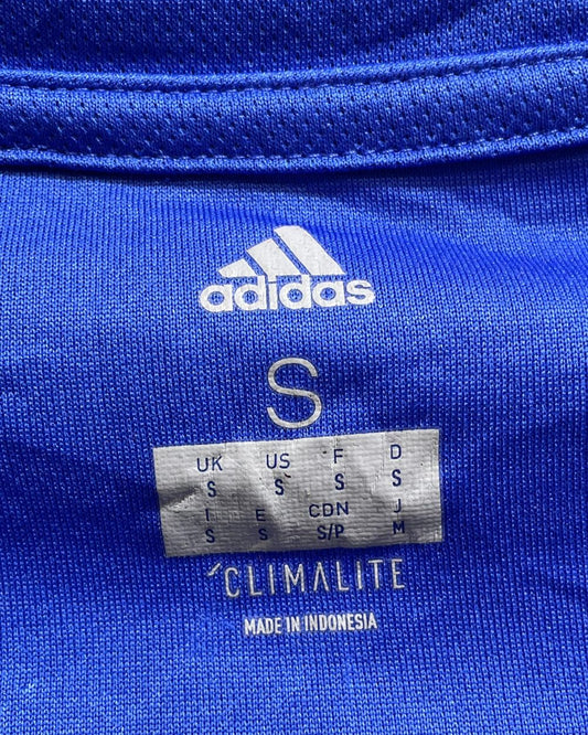 Adidas Blue Sport For Women T Shirt S - Preloved Labels