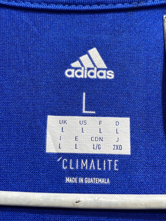 Adidas Blue Sports For Men T Shirt Large - Preloved Labels