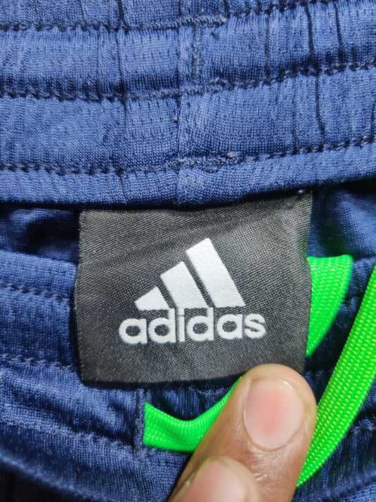Adidas Blue Sports Short For Men Kids - Preloved Labels