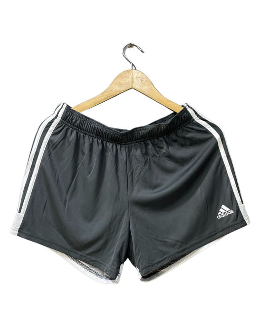 Adidas Gray Sport Gym Short For Women Large - Preloved Labels