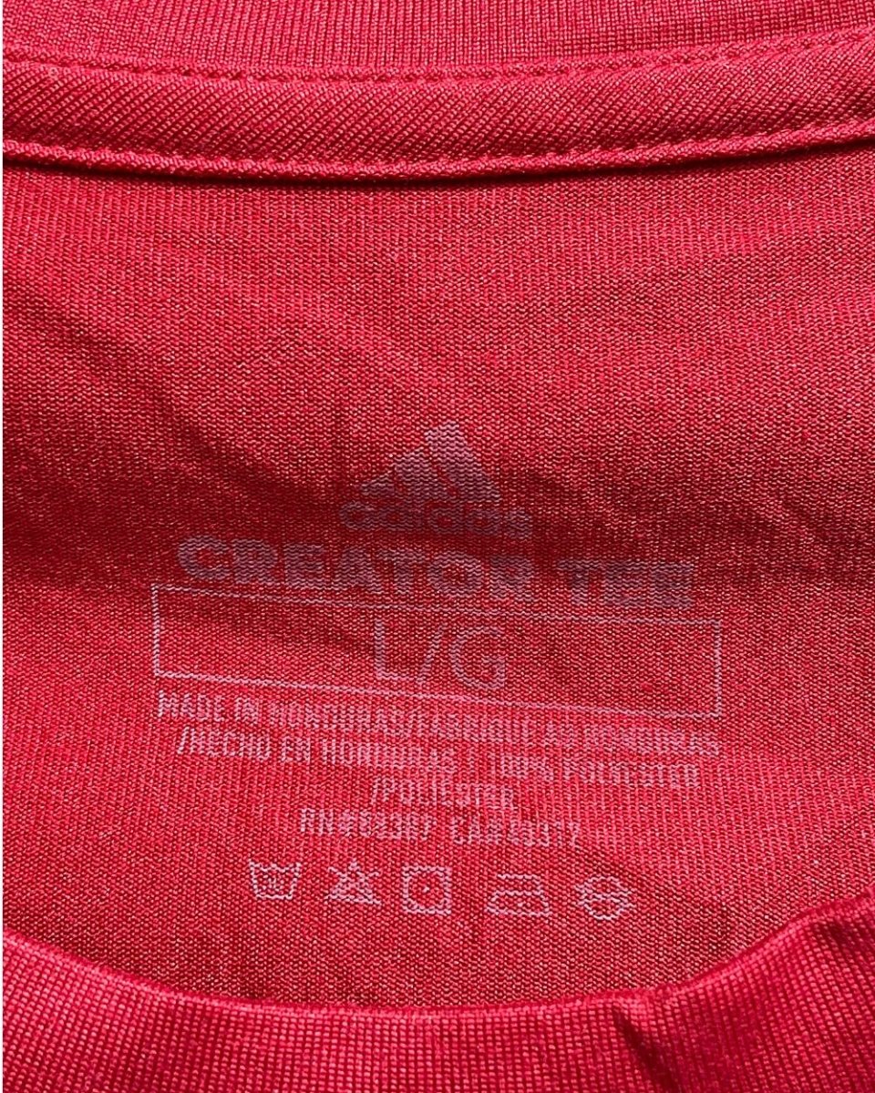 Adidas Maroon For Men Sports T Shirt L - Preloved Labels