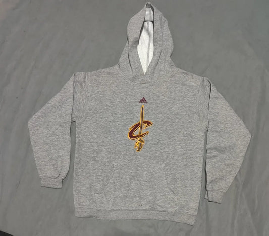 Adidas Men Cotton Fleece Gray Hoodie M – Preloved Labels (view 2)