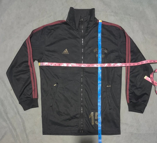Adidas Men Polyester Black Maroon Zipper M – Preloved Labels (view 2)