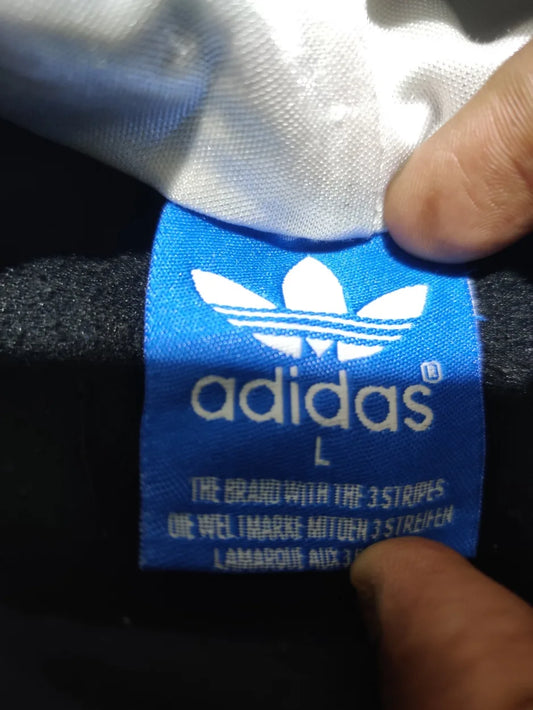 Adidas Men Polyester Black Zipper L – Preloved Labels (view 2)