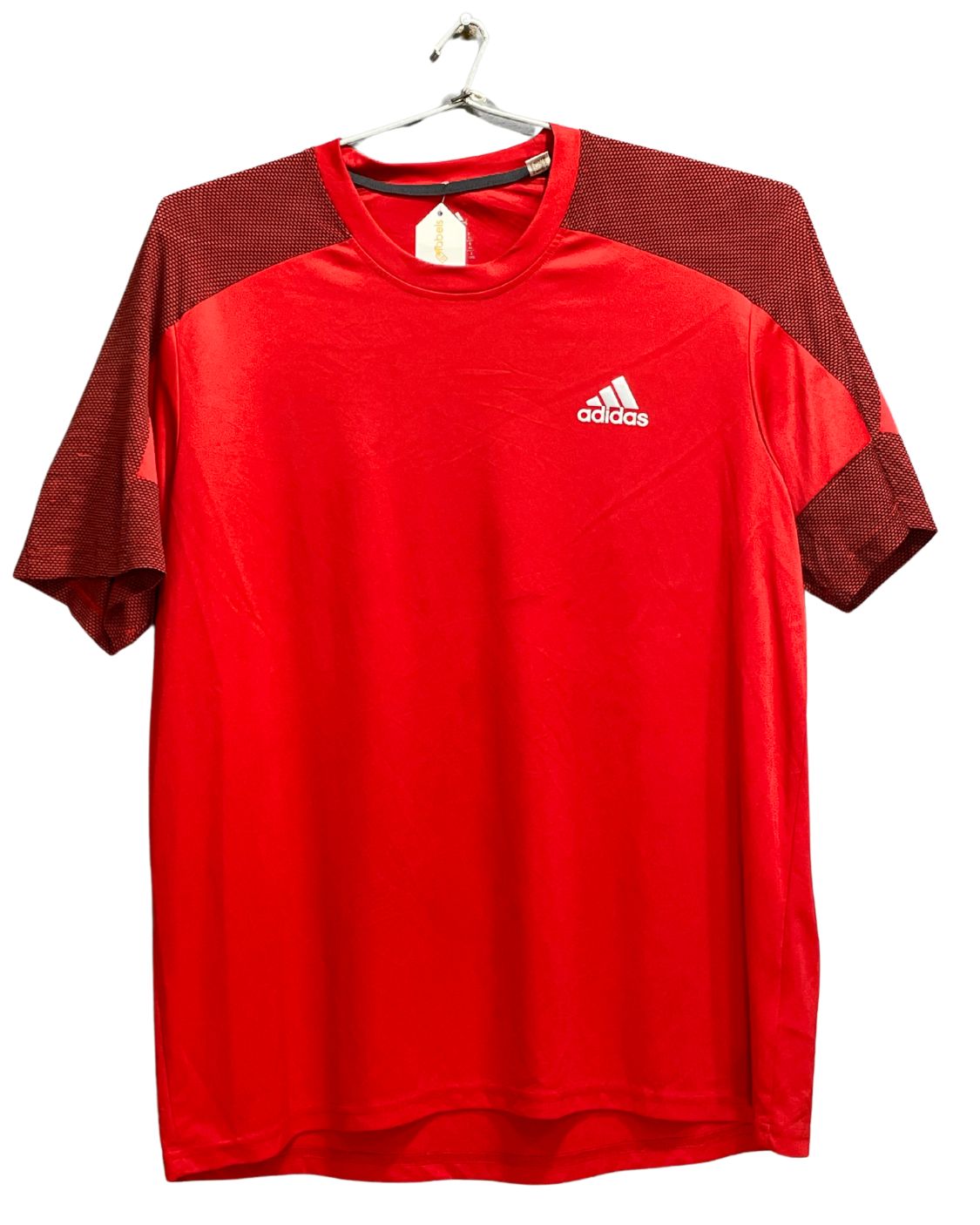 Adidas Red For Men Sports T Shirt XL - Preloved Labels