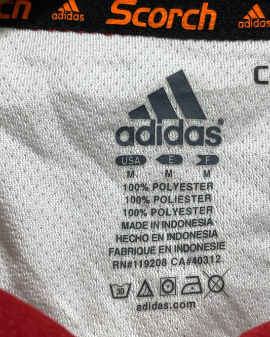 Adidas Red Sport For Women T Shirt M - Preloved Labels