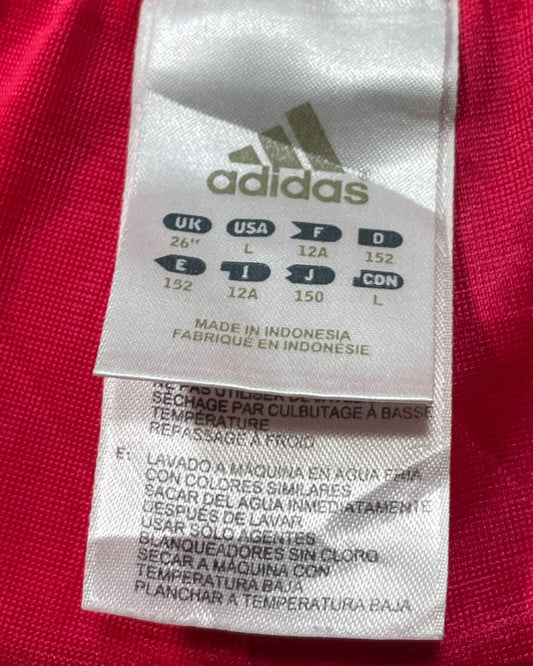 Adidas Red Sport Gym Short For Women Large - Preloved Labels