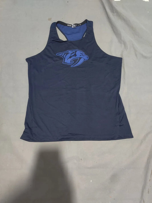 Adidas Women Sport Blue Vest T Shirt S – Preloved Labels (view 2)
