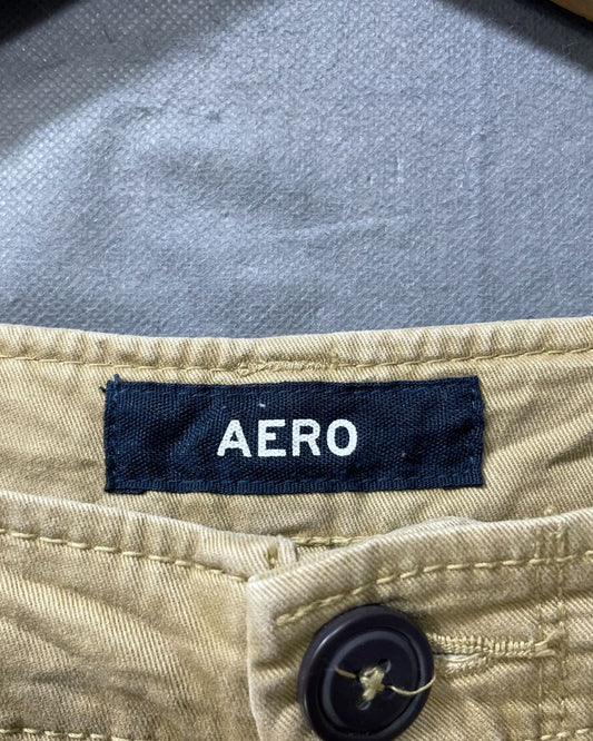 Aeropostale Khaki Cotton Short For Men M - Preloved Labels