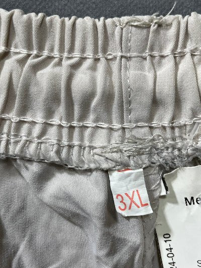 Alpha Cream Cotton Short For Men L - Preloved Labels