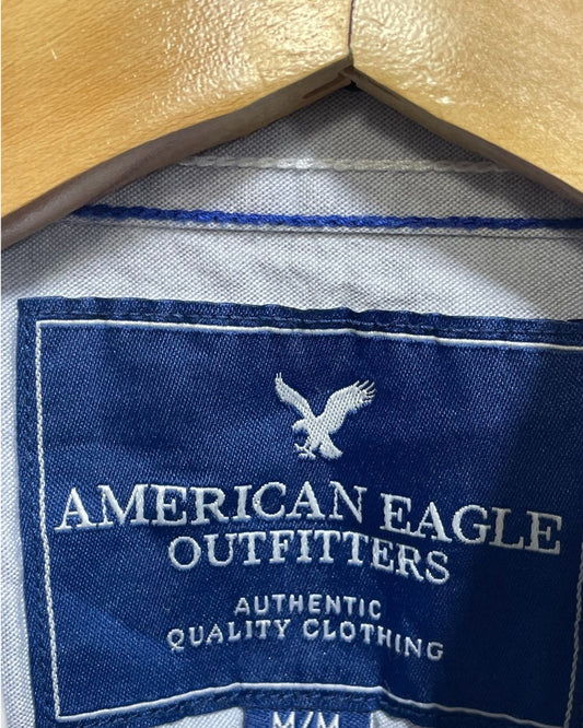 American Eagle White Shirt For Boy 18 Years - Preloved Labels