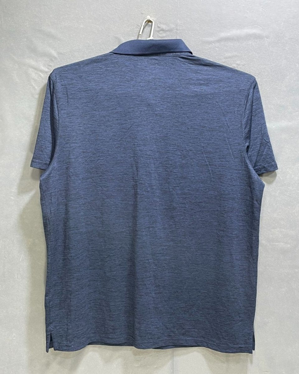 APT.9 Blue Polyester Sport Polo T Shirt For Men X Large - Preloved Labels