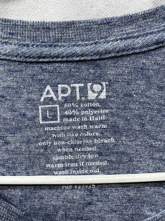 APT.9 Gray Cotton T Shirt For Men L - Preloved Labels