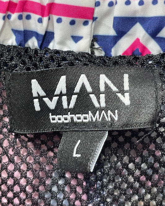 Boohoo MAN Blue Sport Gym Short For Women Large - Preloved Labels