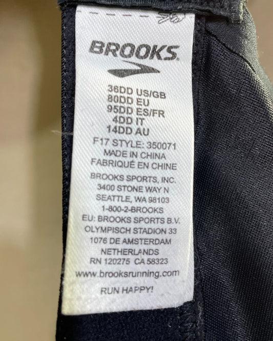 Brooks Black Bra For Women Medium - Preloved Labels