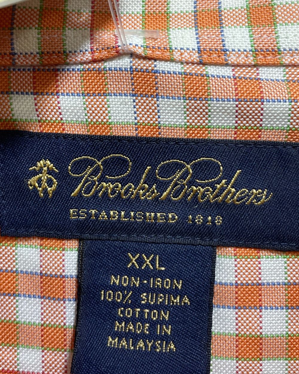 Brooks Pnothery Blue Shirt For Men XX Large - Preloved Labels