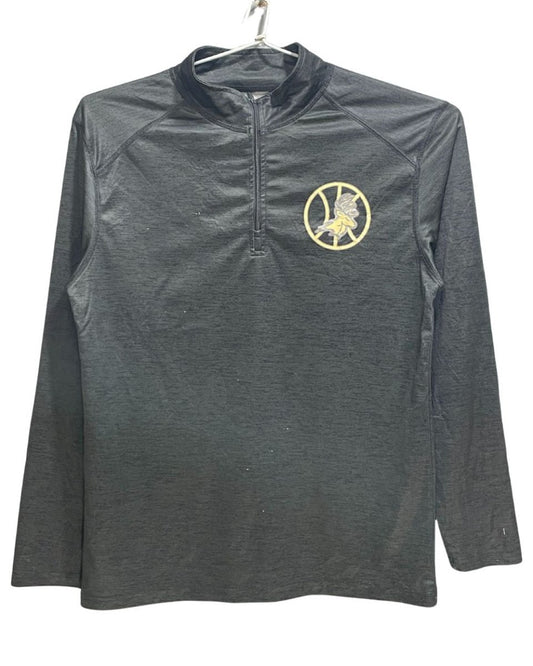 BSN Sports Black Polyester Sport Polo T Shirt For Men Medium - Preloved Labels