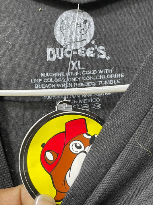Buc - ee's Black Cotton T Shirt For Men XL - Preloved Labels