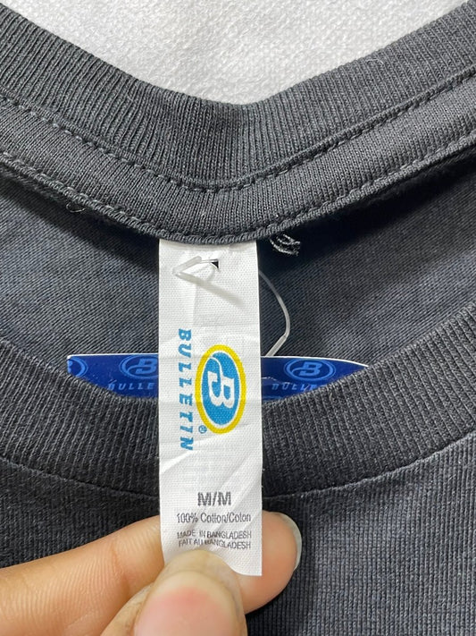 Bulletin Black Cotton T Shirt For Men M - Preloved Labels