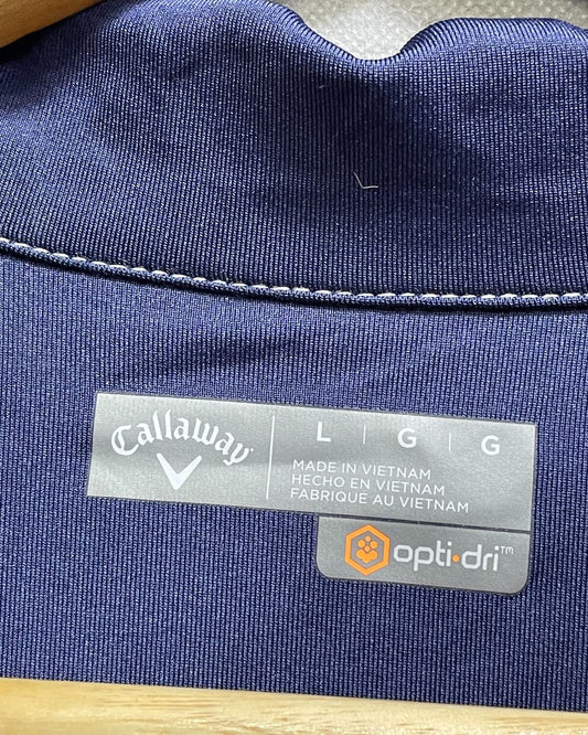Callaway Blue Sport For Women Polo T Shirt L - Preloved Labels