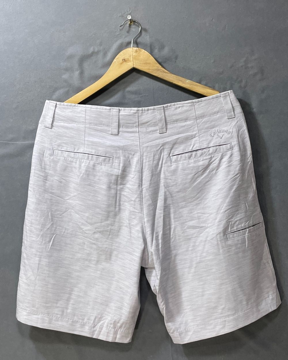 Callaway Gray Cotton Short For Men M - Preloved Labels