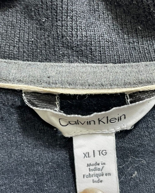 Calvin Klein Gray Cotton Polo T Shirt For Men X Large - Preloved Labels