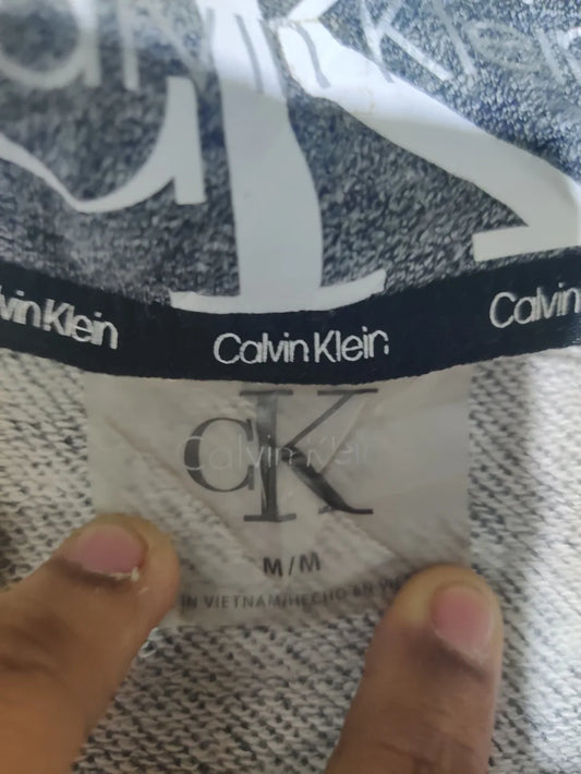 Calvin Klein Women Cotton Gray Sweatshirt M – Preloved Labels (view 2)
