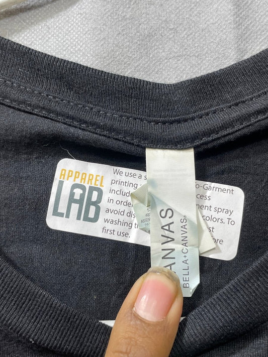 Canvas Black Cotton T Shirt For Men M - Preloved Labels