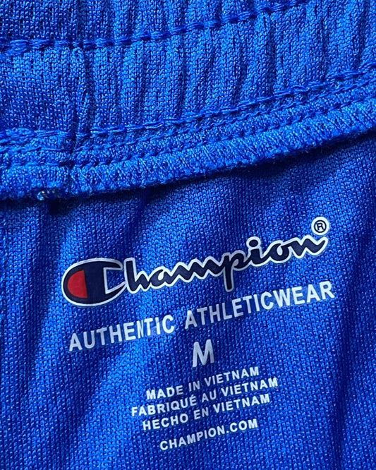 Champion Blue Sport Gym Short For Women M - Preloved Labels
