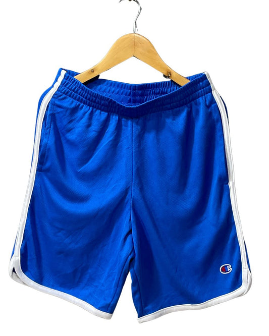 Champion Blue Sport Gym Short For Women M - Preloved Labels
