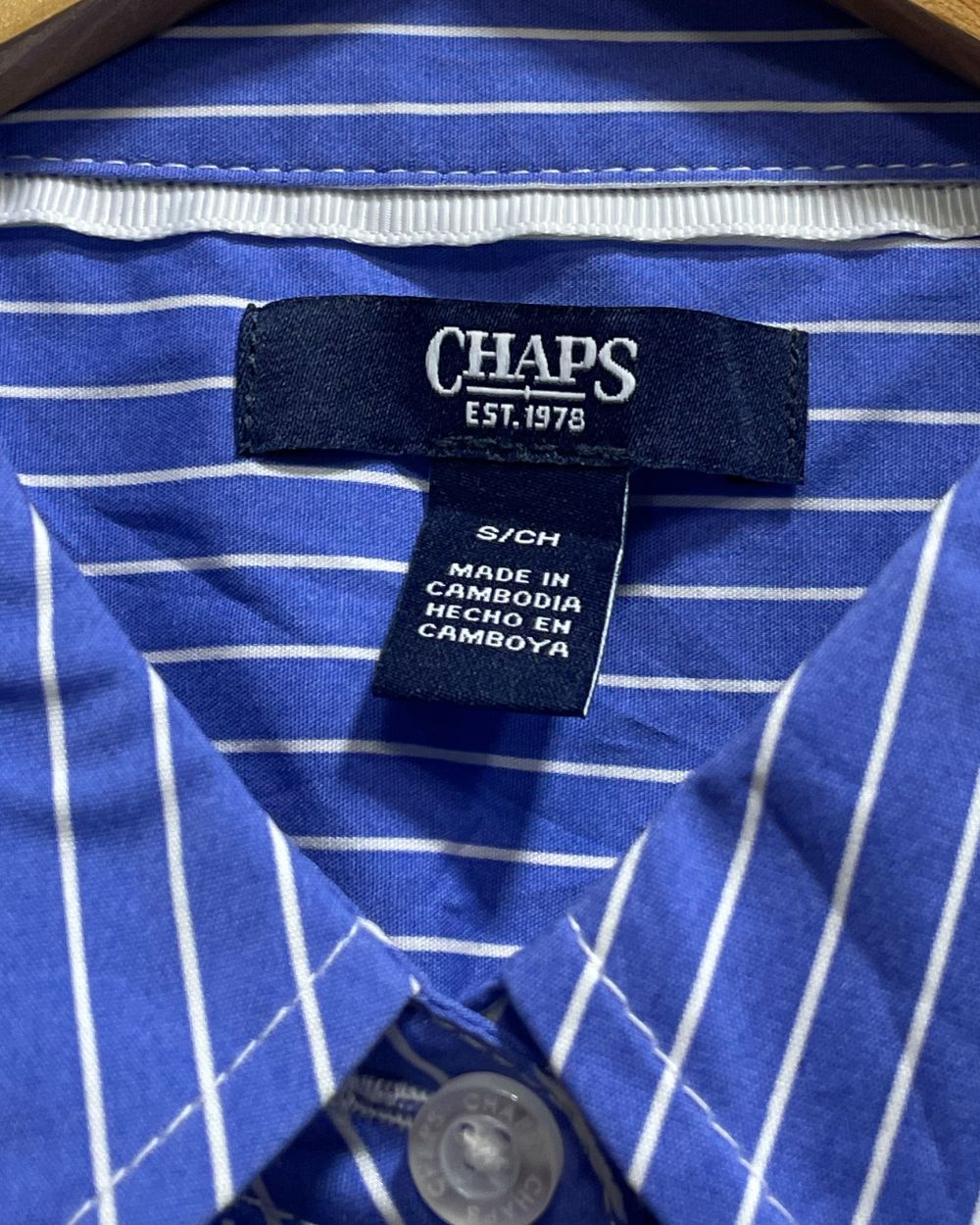 Chaps Blue Shirt For Women Shirt Small - Preloved Labels