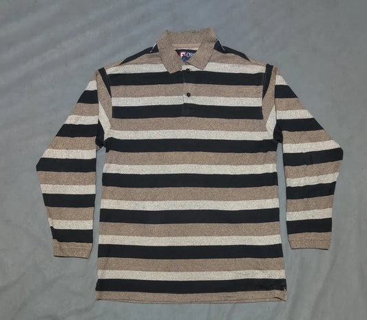 Chaps Men Cream Cotton Polo T Shirt S – Preloved Labels (view 2)